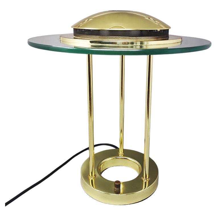 1980s Gorgeous Robert Sonneman "Saturn" Table Lamp for Gerorge Kovacs