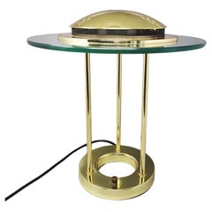 1980s Gorgeous Robert Sonneman "Saturn" Table Lamp for Gerorge Kovacs