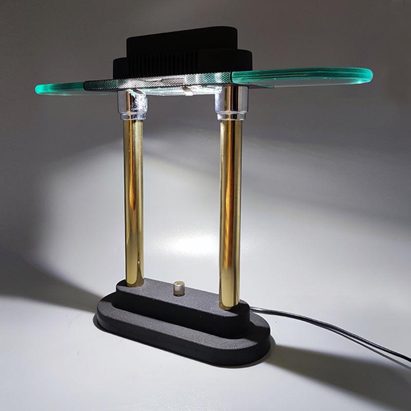 Metal 1980s Gorgeous Robert Sonneman Table Lamp for Gerorge Kovacs For Sale