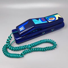 1980s Gorgeous Swatch Twin Phone "Gutemberg", Memphis Style