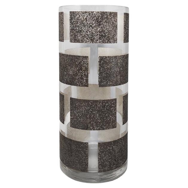 Precioso jarrón de los años 80 de Sottsass Associati para Egizia, Made in Italy