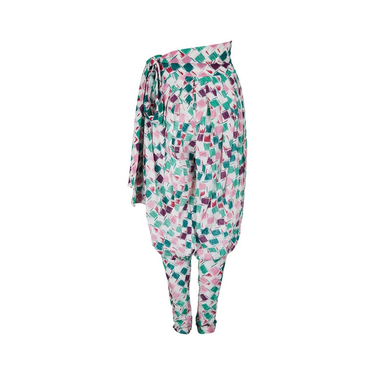 Harly Quilt Trousers - Red Harlequin