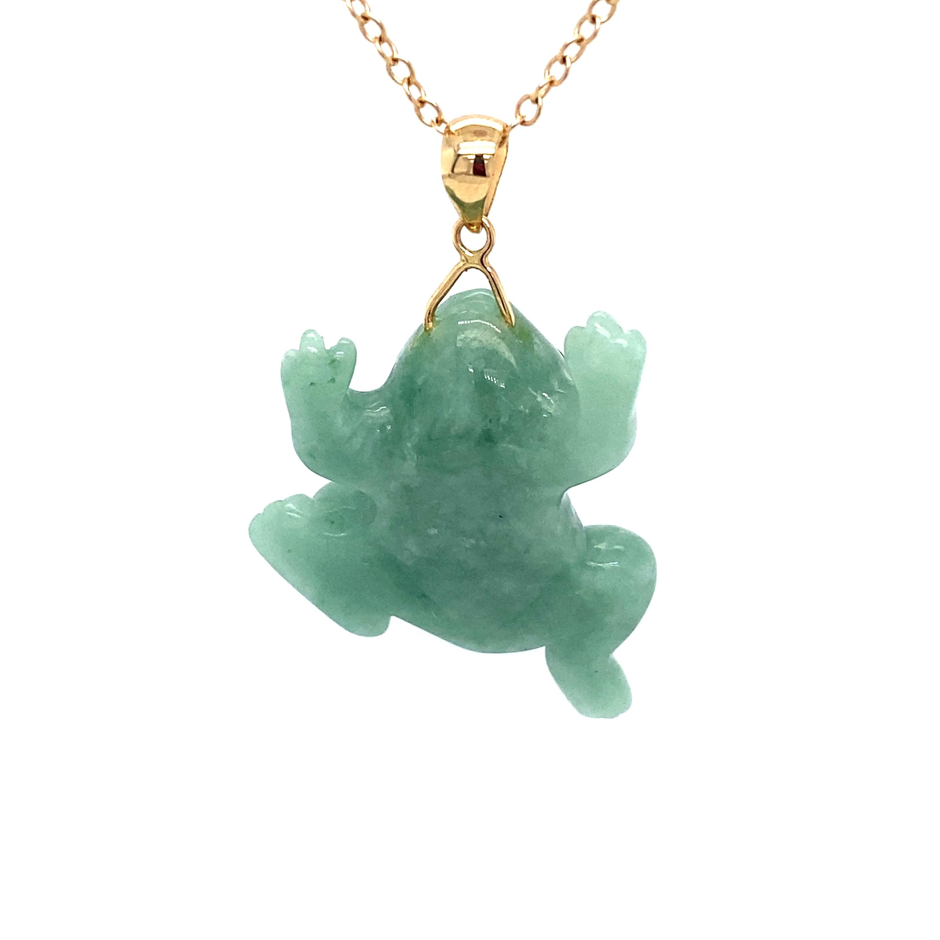 frog necklace