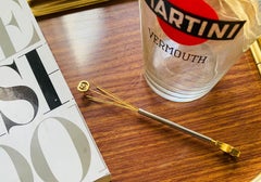 Swizzler de cocktail Gucci des années 1980