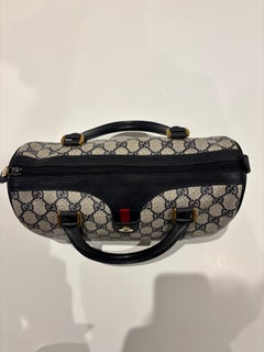 1980s Gucci GG Boston Bag in Great Condition