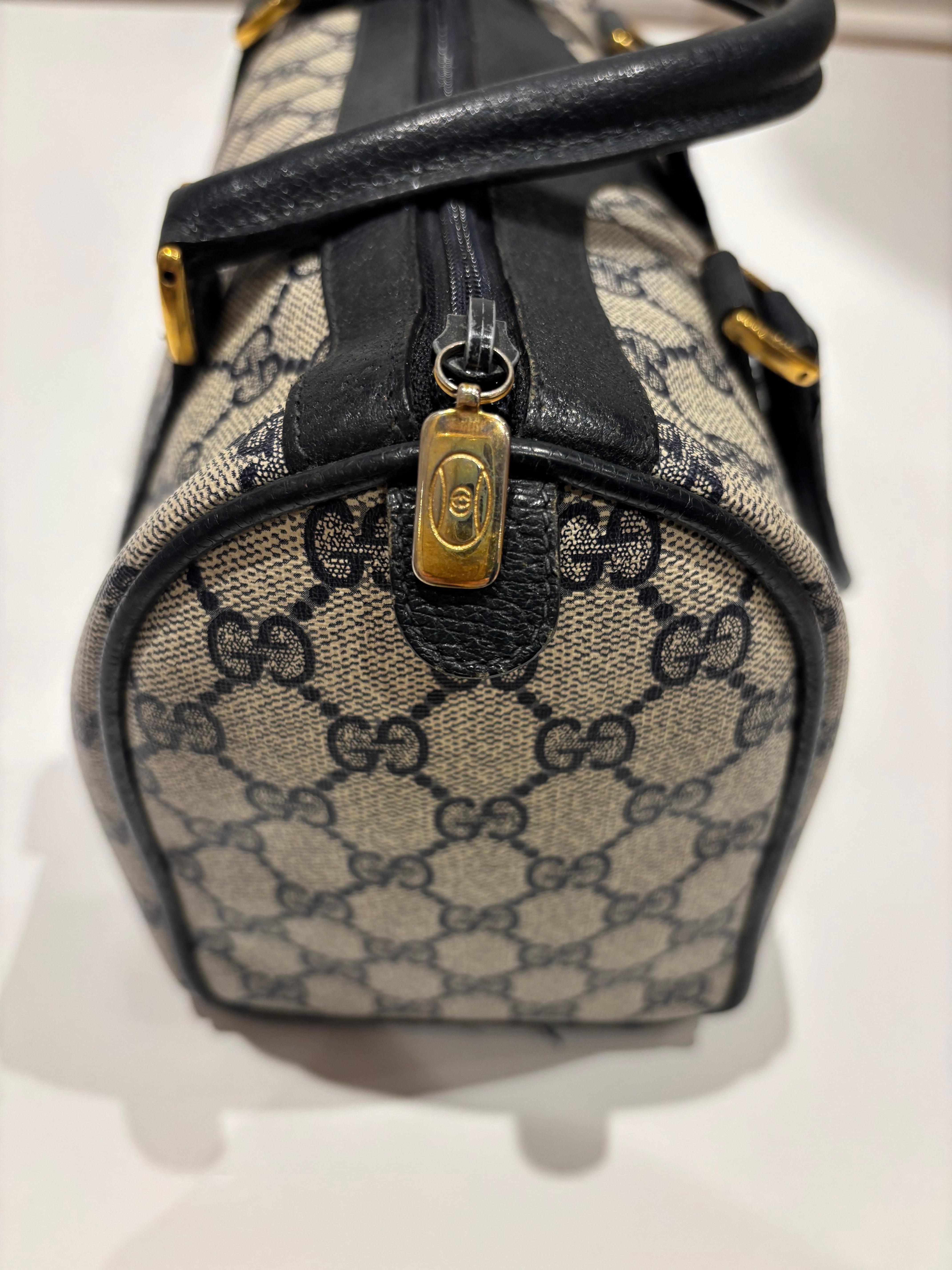 Sac Gucci GG Boston des années 80 en très bon état Bon état à Port Hope, ON