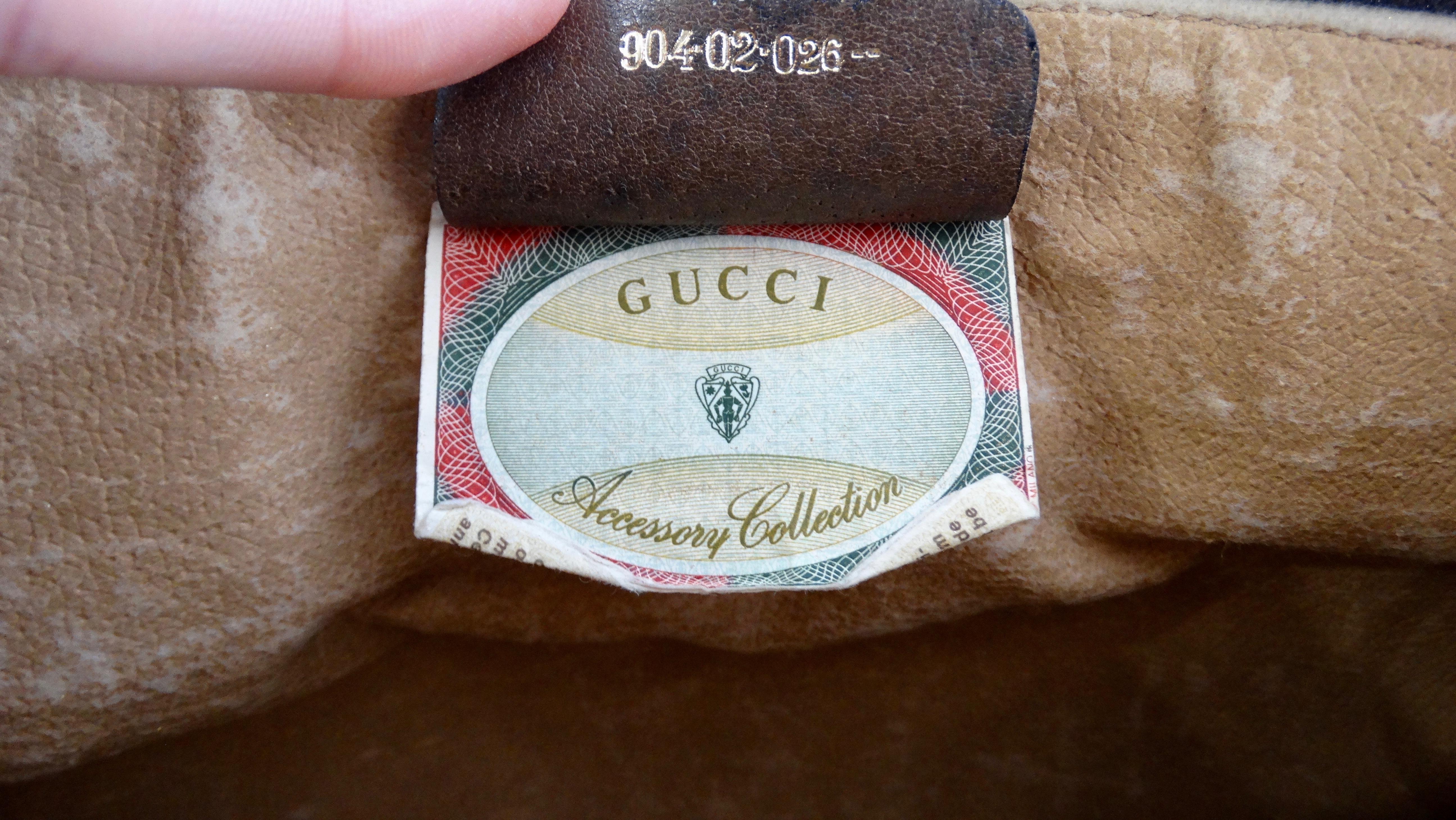 Women's or Men's 1980s Gucci Monogram 