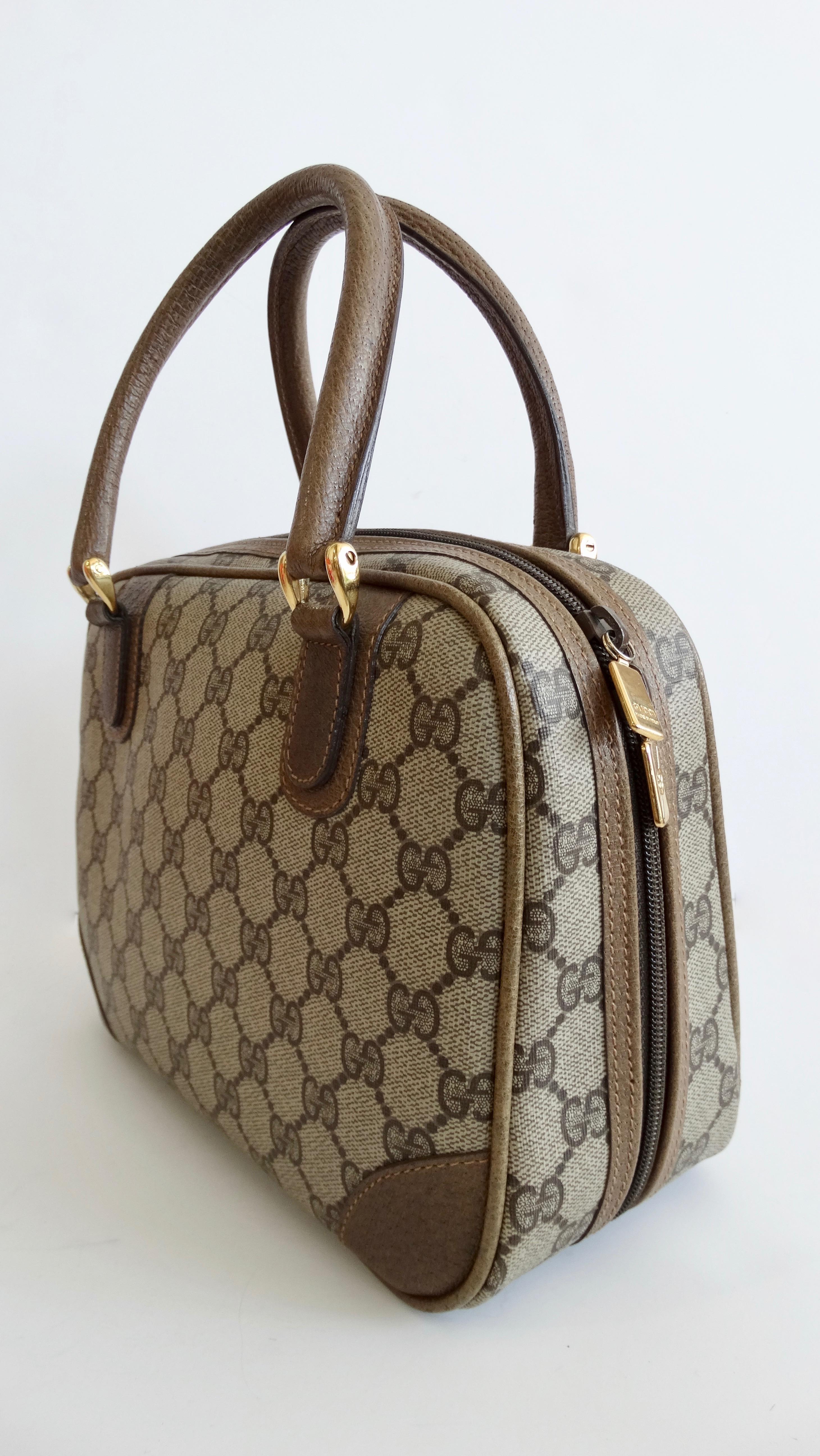 Women's or Men's Gucci 1980s Monogram Top Handle Bag