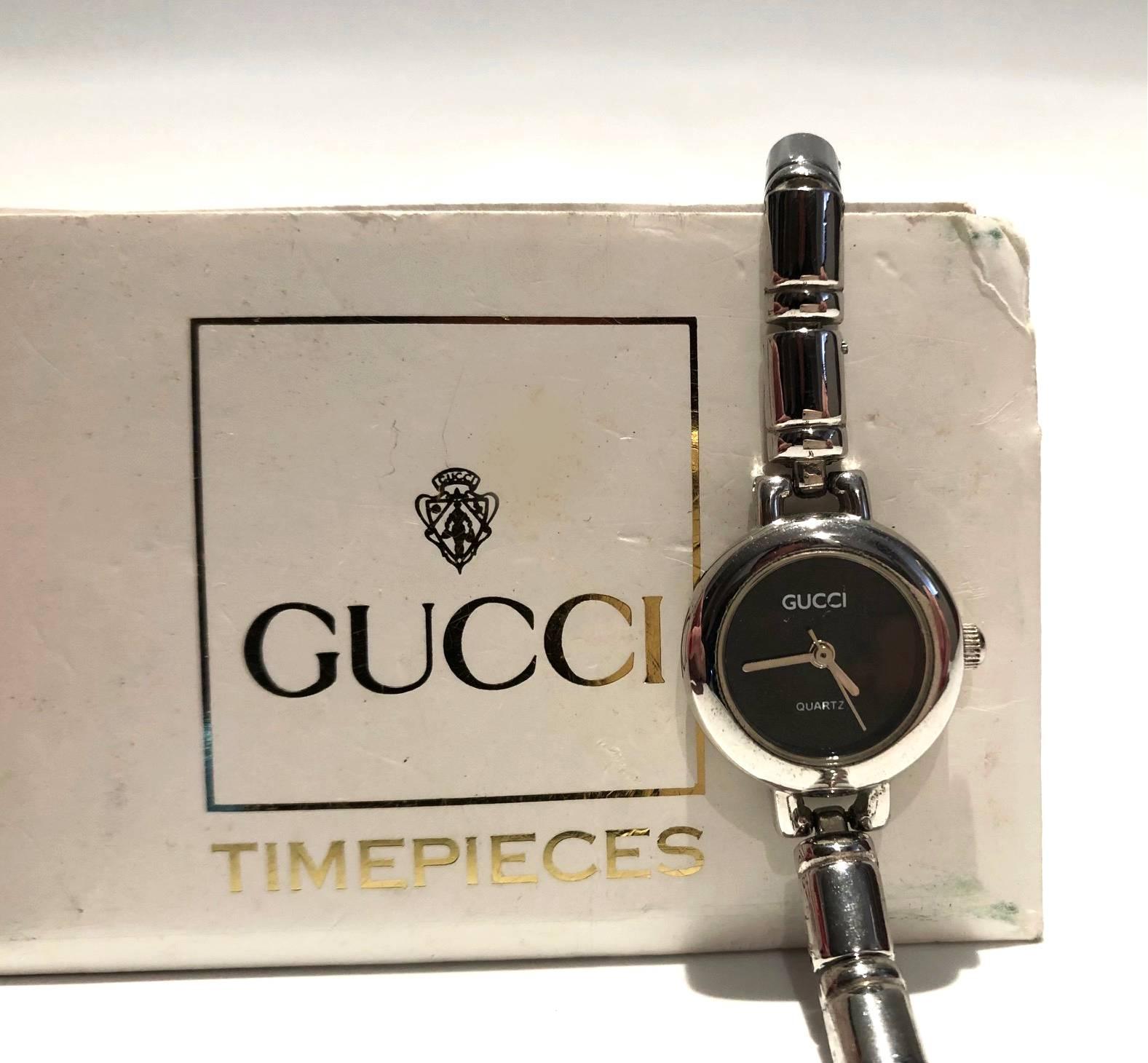 vintage gucci watch 1980s