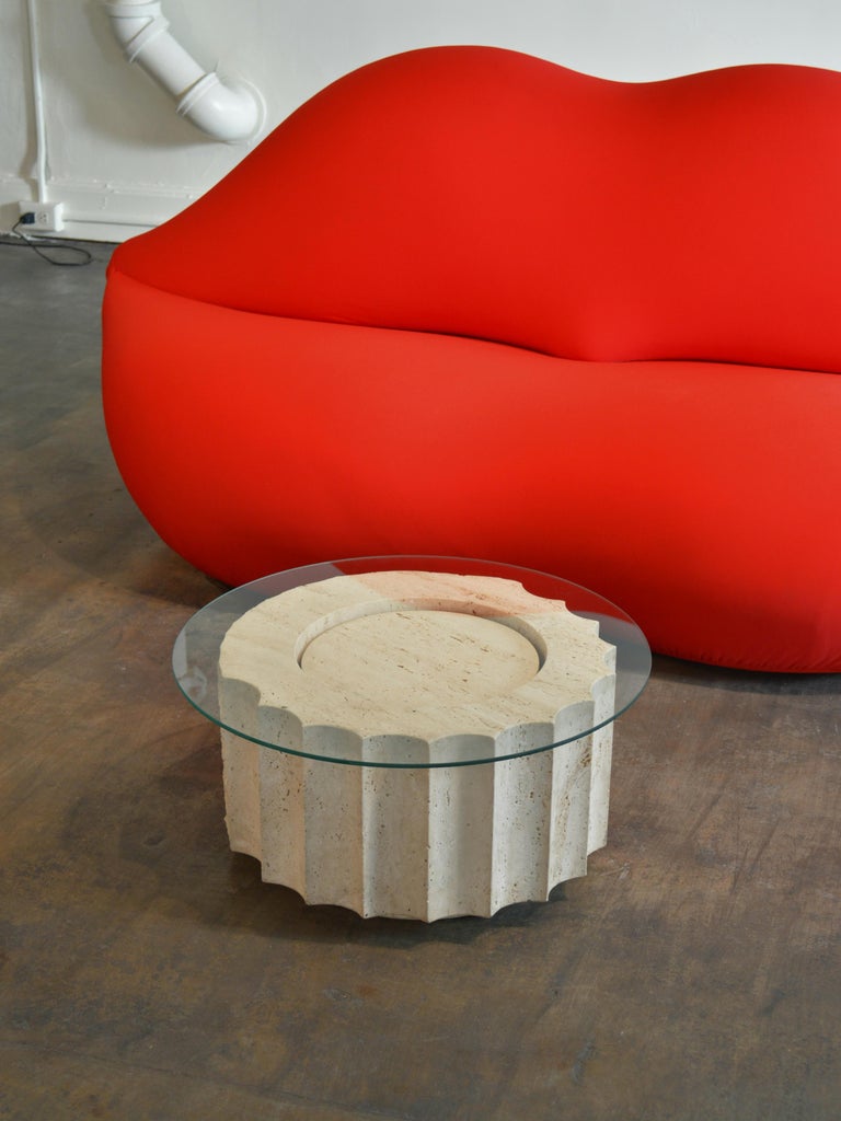 1980's Gufram Bocca Lips Sofa by Studio 65 For Sale at 1stDibs