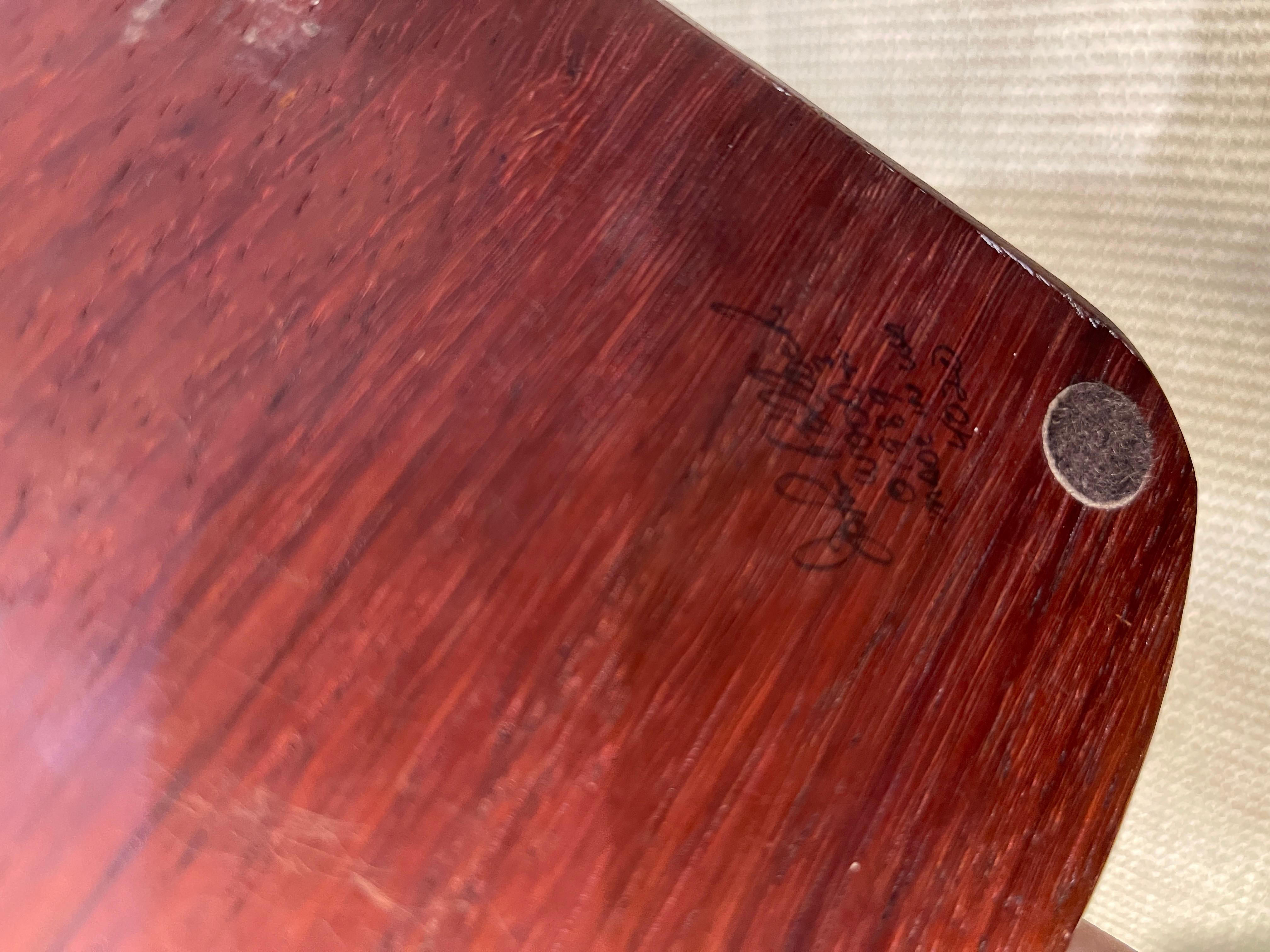 Scatola decorativa in legno di John Pollock, realizzata a mano nel 1980 in vendita 1