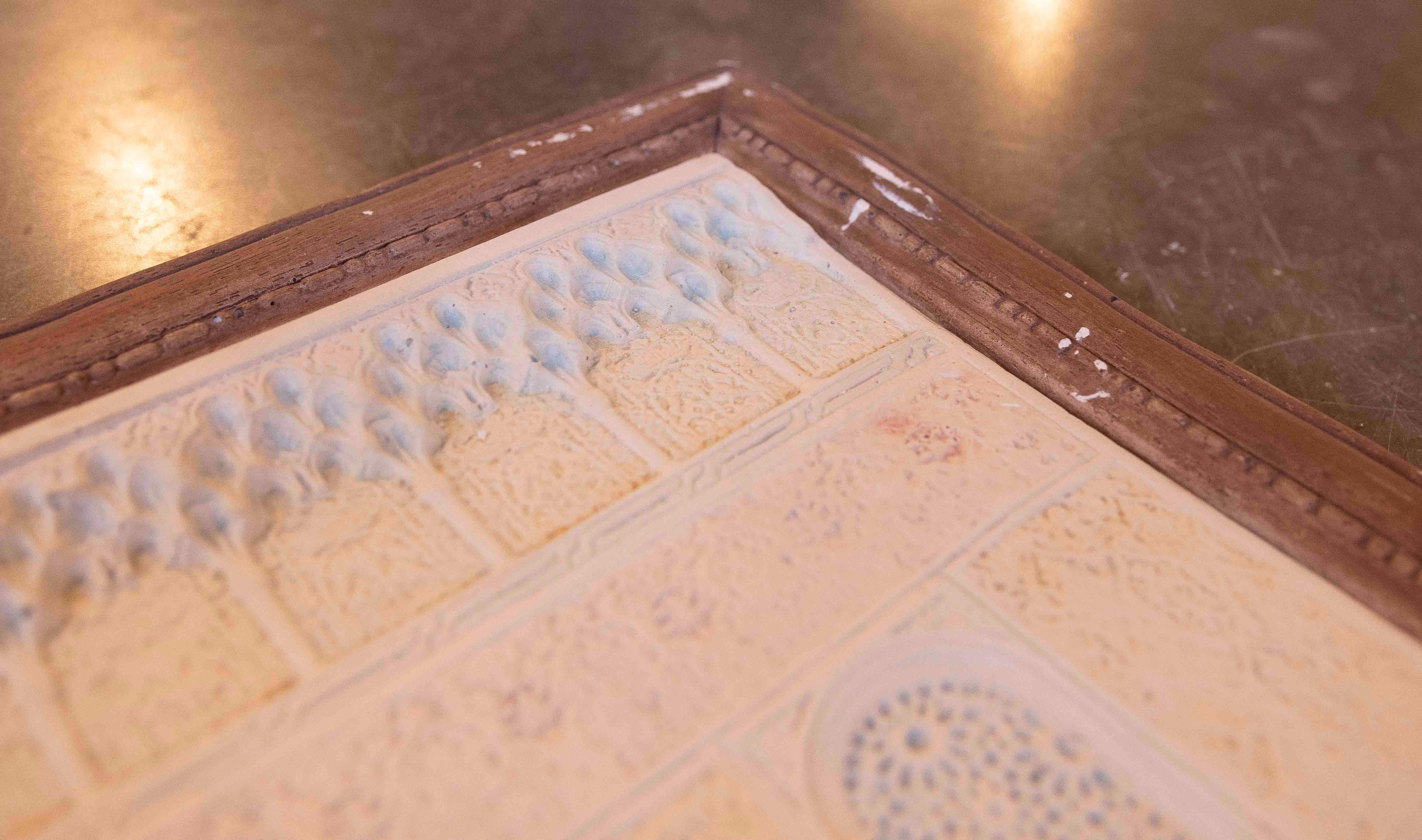 Espagnol Maquette d'architecture de l'Alhambra réalisée à la main dans les années 1980 en vente