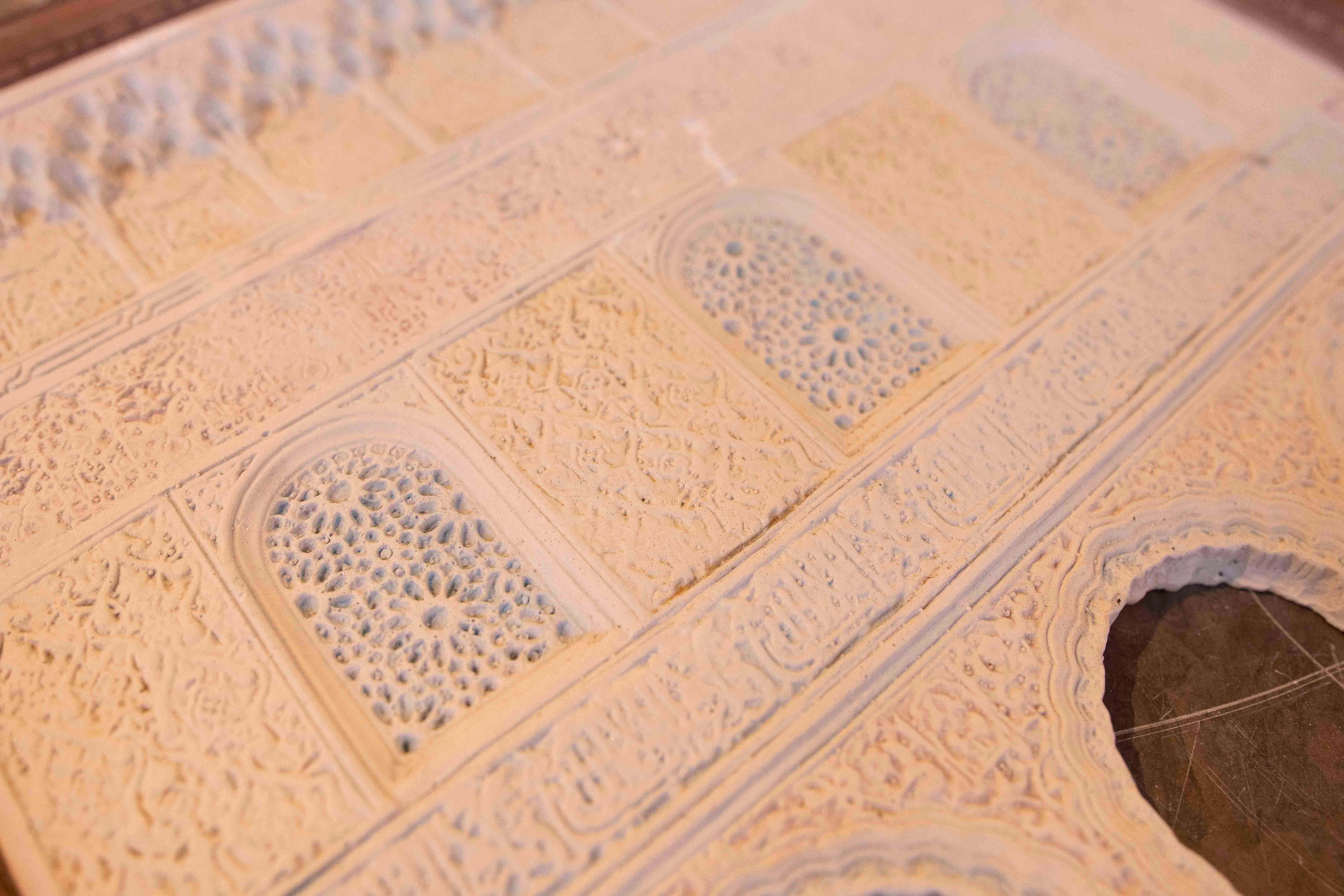 Maquette d'architecture de l'Alhambra réalisée à la main dans les années 1980 Bon état - En vente à Marbella, ES