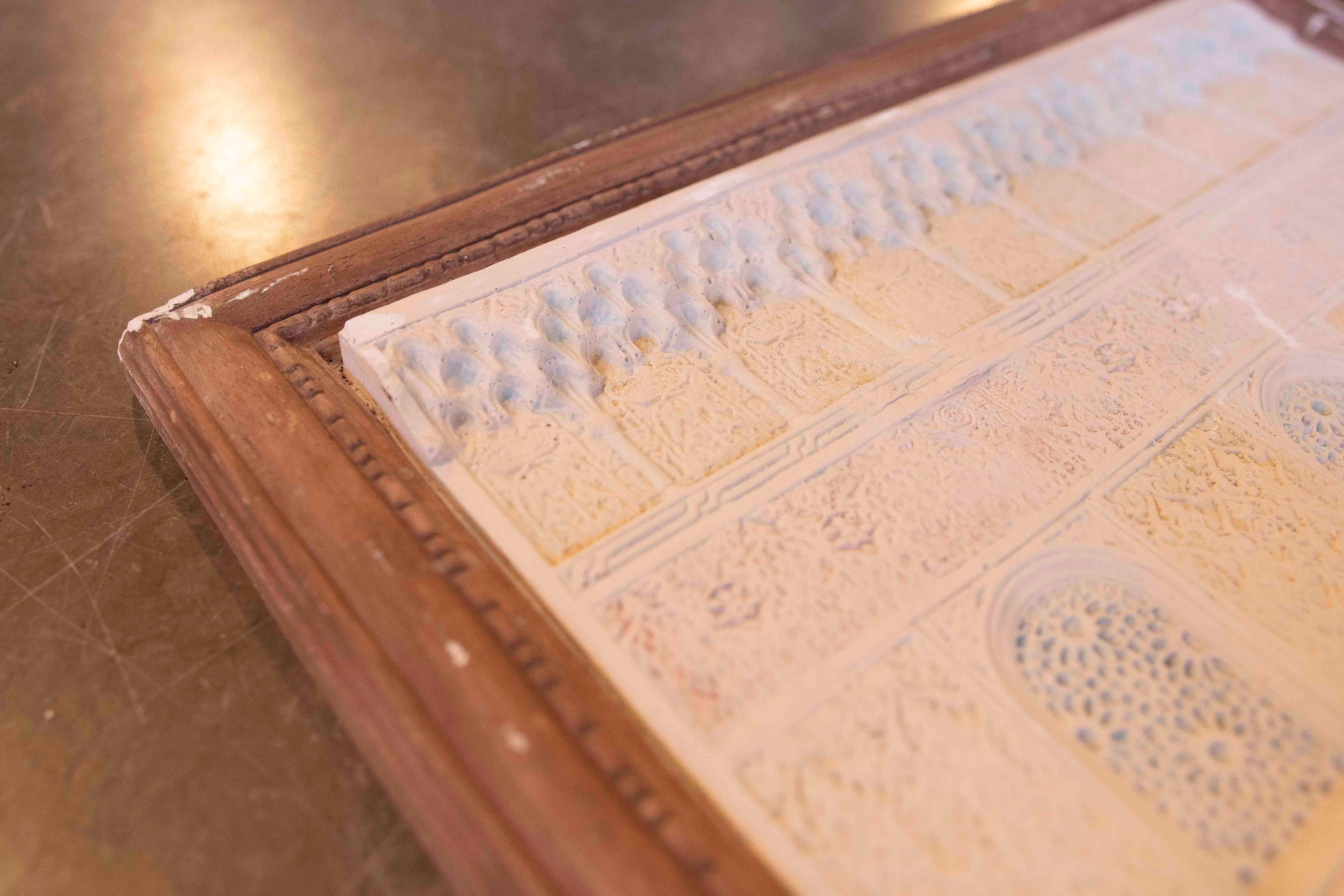 20ième siècle Maquette d'architecture de l'Alhambra réalisée à la main dans les années 1980 en vente