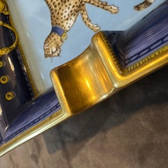 Posacenere francese in porcellana di Limoges dipinto a mano degli anni '80 di Porcelaine de Paris