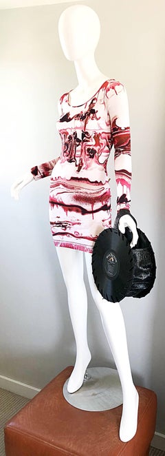 1980s Handbag One Of A Kind Record Album Crocodile Embossed Vintage Purse Bag