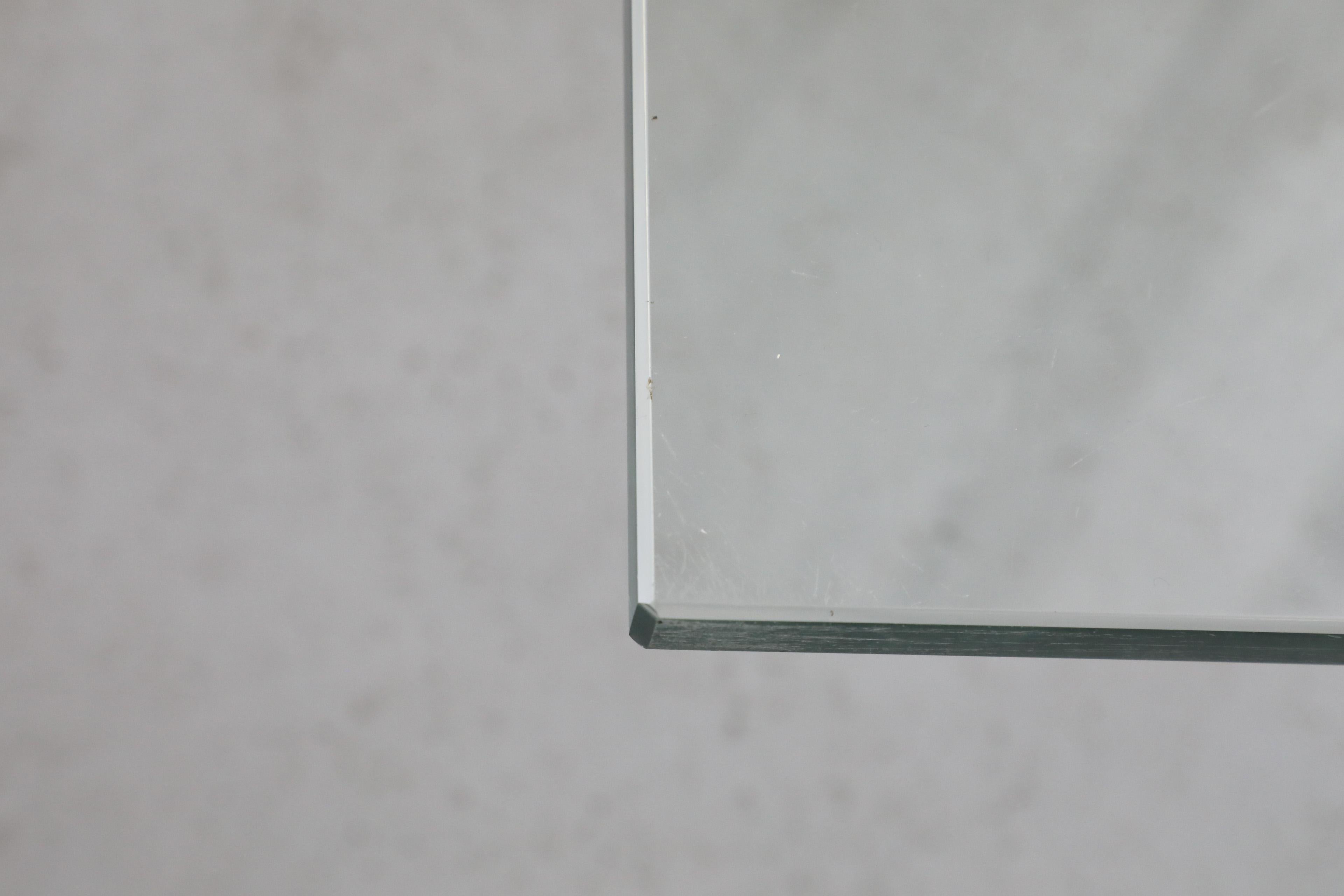 Mesa baja de mármol de Carrara y cristal 'KW-1' de Hank Kwint para Metaform, años 80 en venta 7