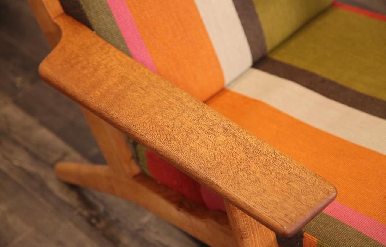 Mid-Century Modern 1980s Hans J. Wegner GE 290 Armchair in Oak for Getama, Denmark