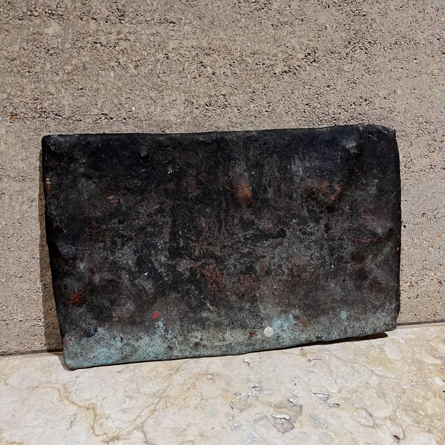Scultura da parete in bronzo pesante degli anni '80 L'Chaim in vendita 1