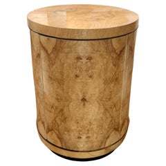 Table d'appoint à tambour en bois de chêne Heneredon ''Scene Two'' des années 1980