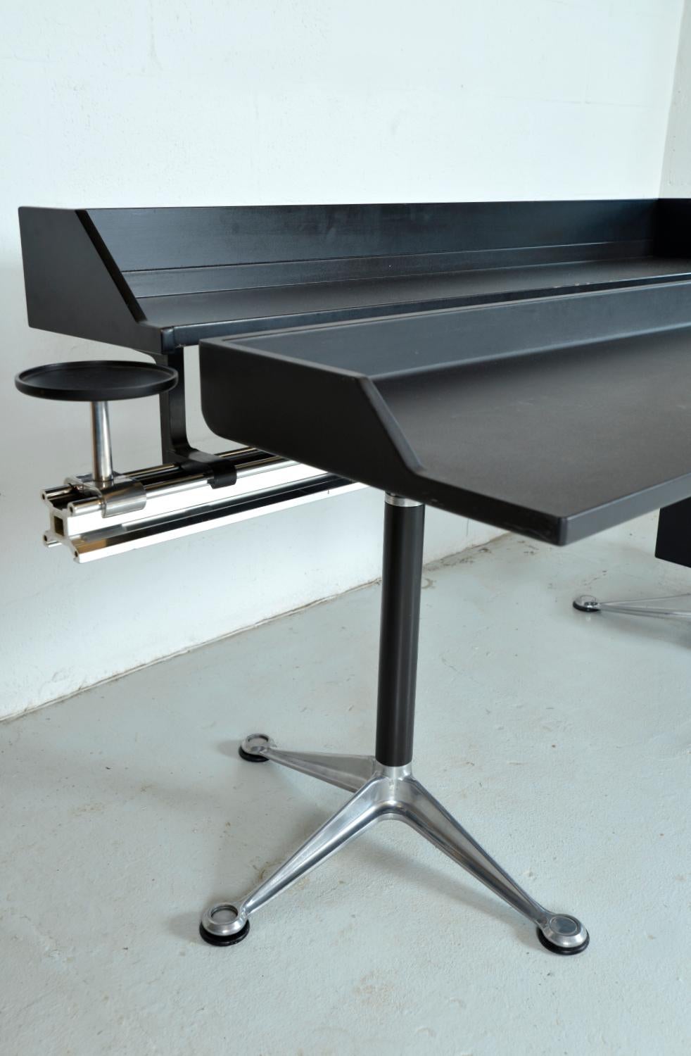 Años 80 Herman Miller Burdick Group Post Modern Industrial Design Escritorio modular EE.UU. siglo XX en venta