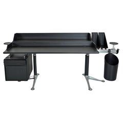 1980s Herman Miller Burdick Group Post Modern Industrial Design Modular Desk USA