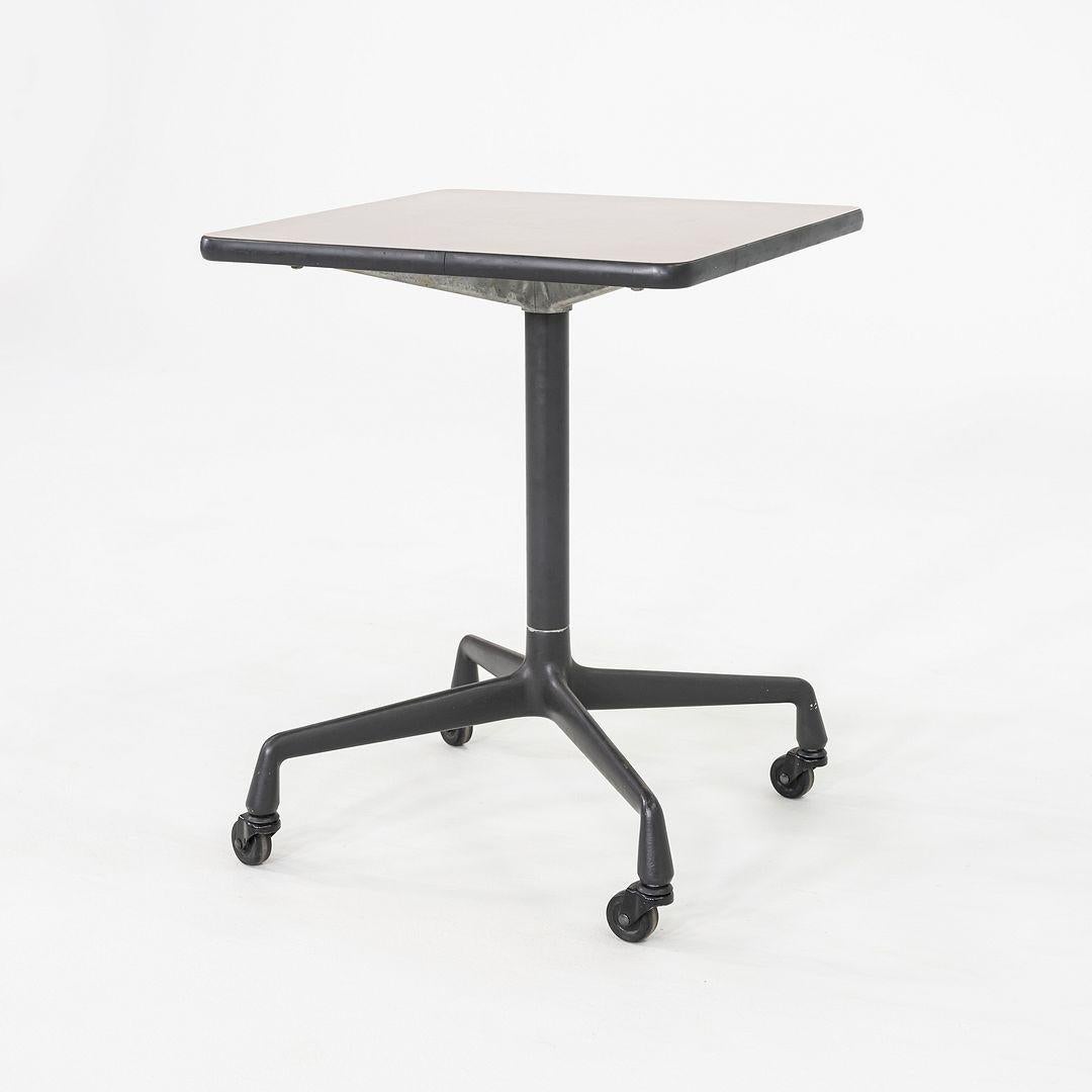1980s Herman Miller Eames Rolling Side Table on Universal Base 20in im Angebot 3