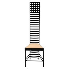 1980s Hill House 1 Chair by Charles Rennie Mackintosh for Cassina Italy