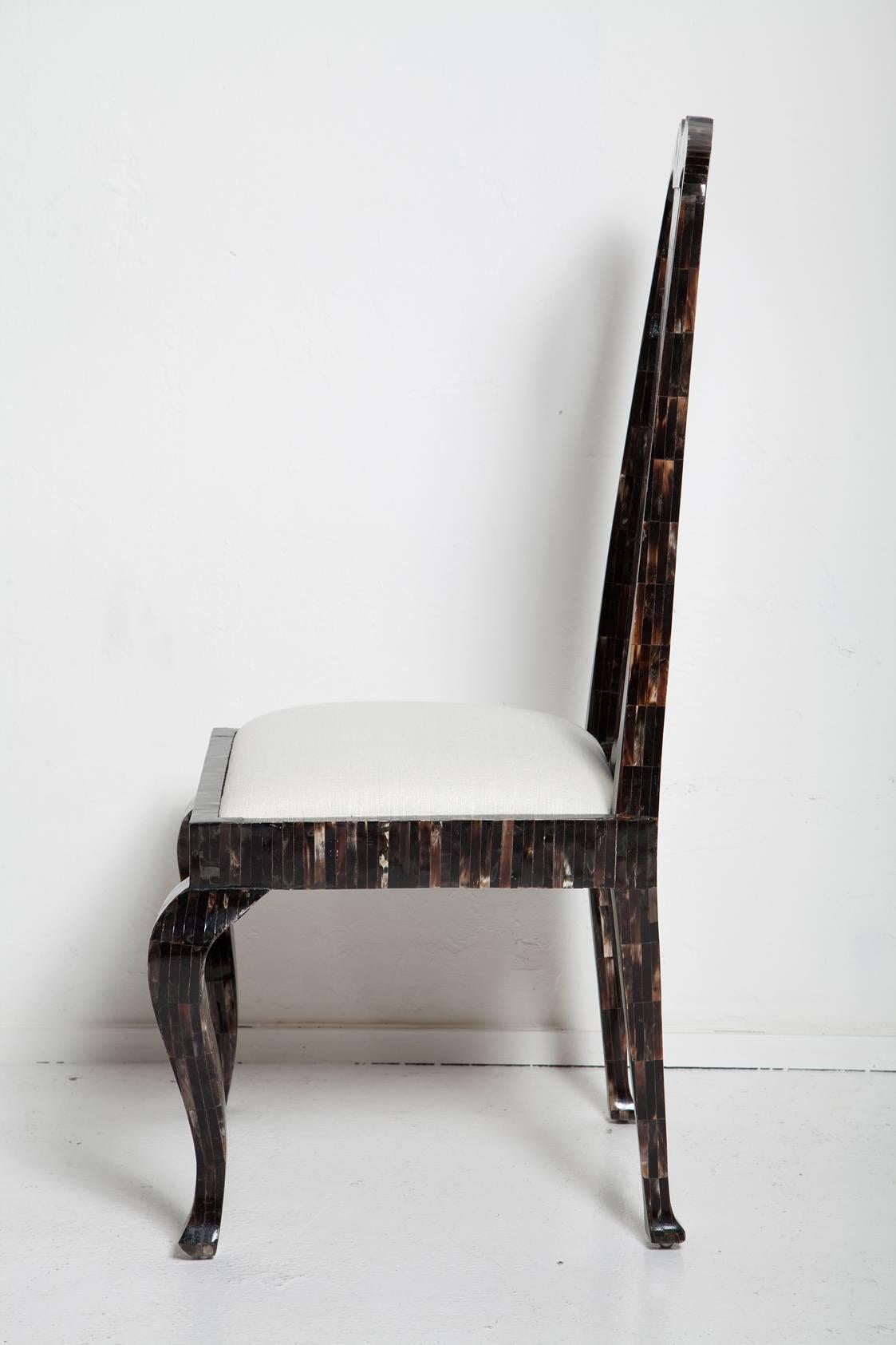 Hand-Crafted 1980s Horn Chair by Enrique Garces