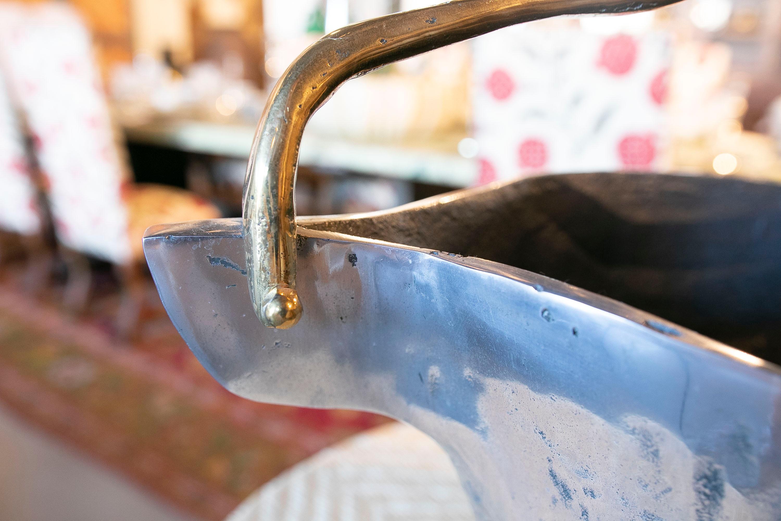 1980s Ice Bucket by the Artist David Marshall in Two-Coloured Bronze For Sale 6