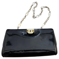 1980s Iconic Venetian padlocks Shoulder Bag by Roberta di Camerino