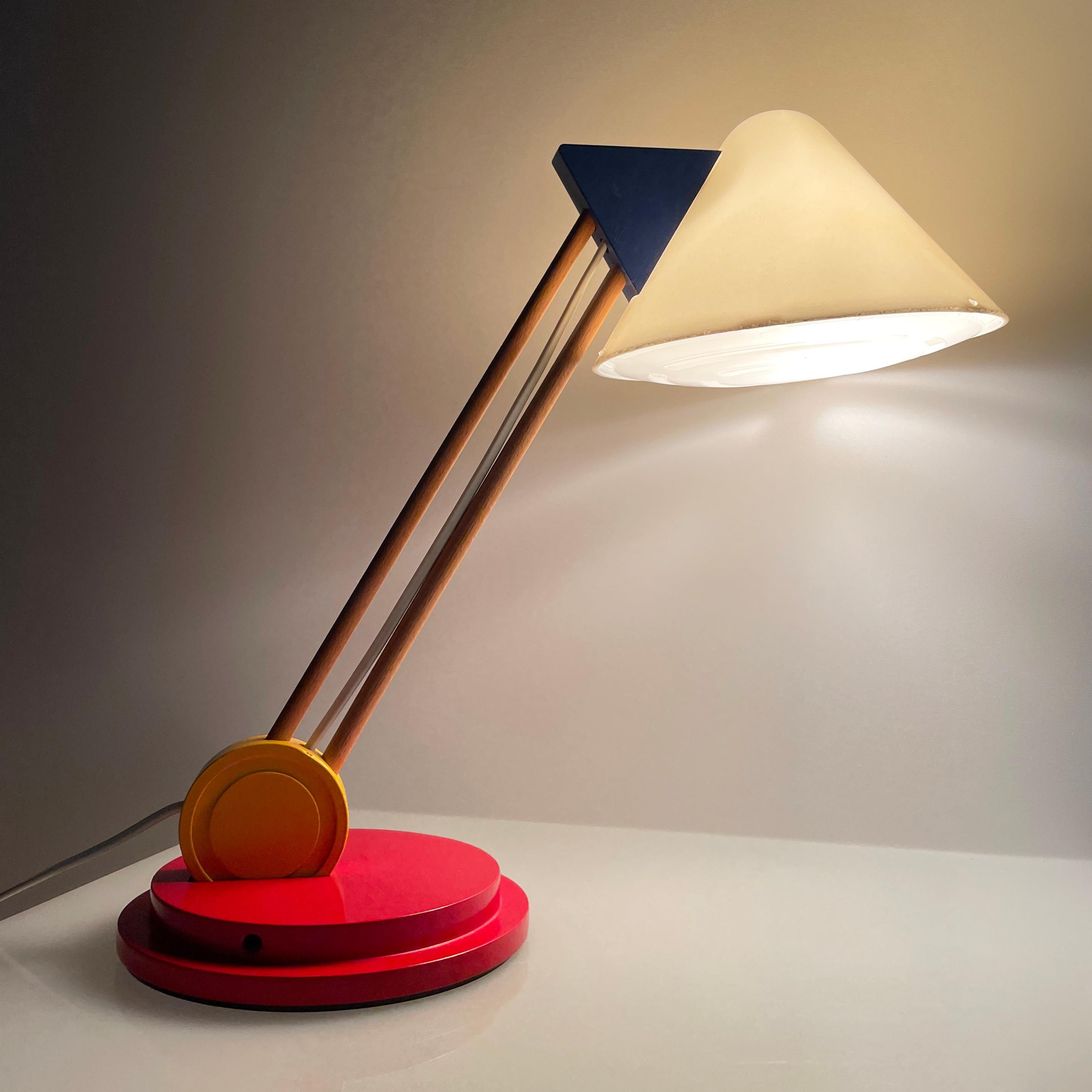 Swedish 1980's IKEA Desk / Table Lamp B719 For Sale