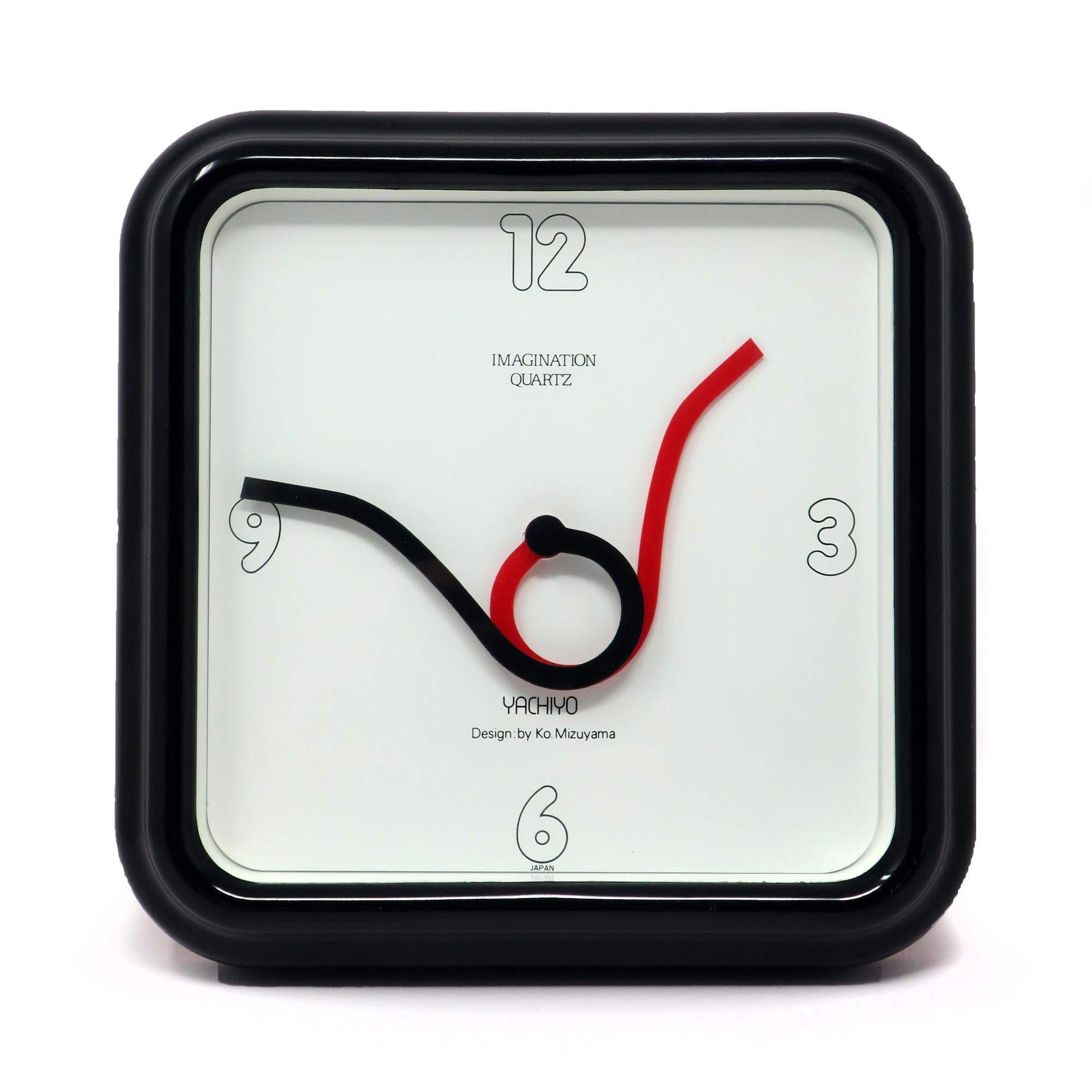 Post-Modern 1980s Imagination Heart Clock by Ko Mizuyama for Yachiyo For Sale