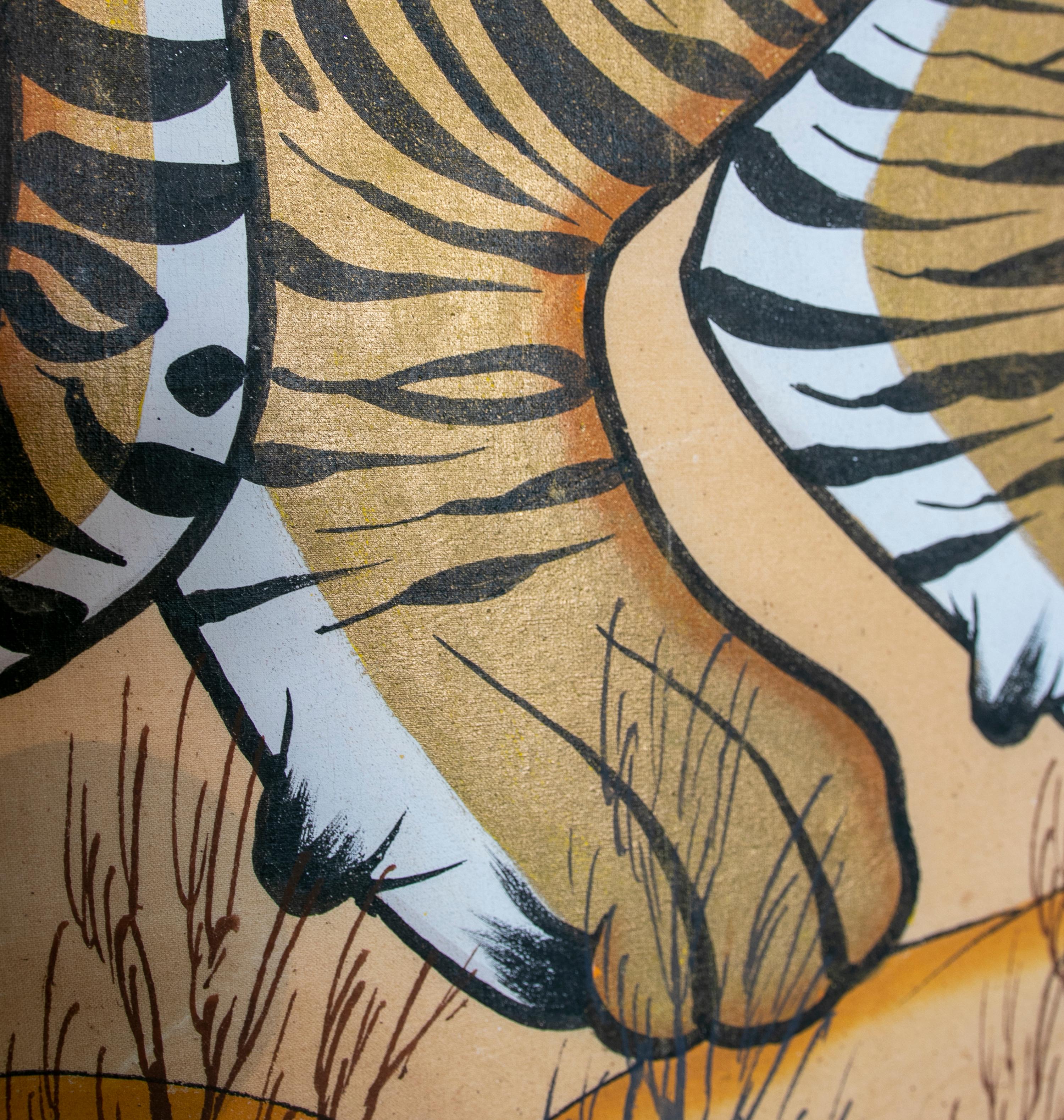 indian tiger print