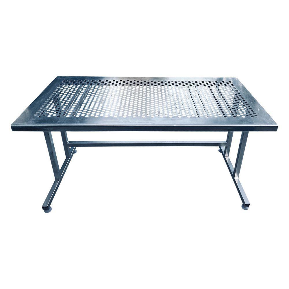 American 1980s Industrial Modern Desk Table For Sale