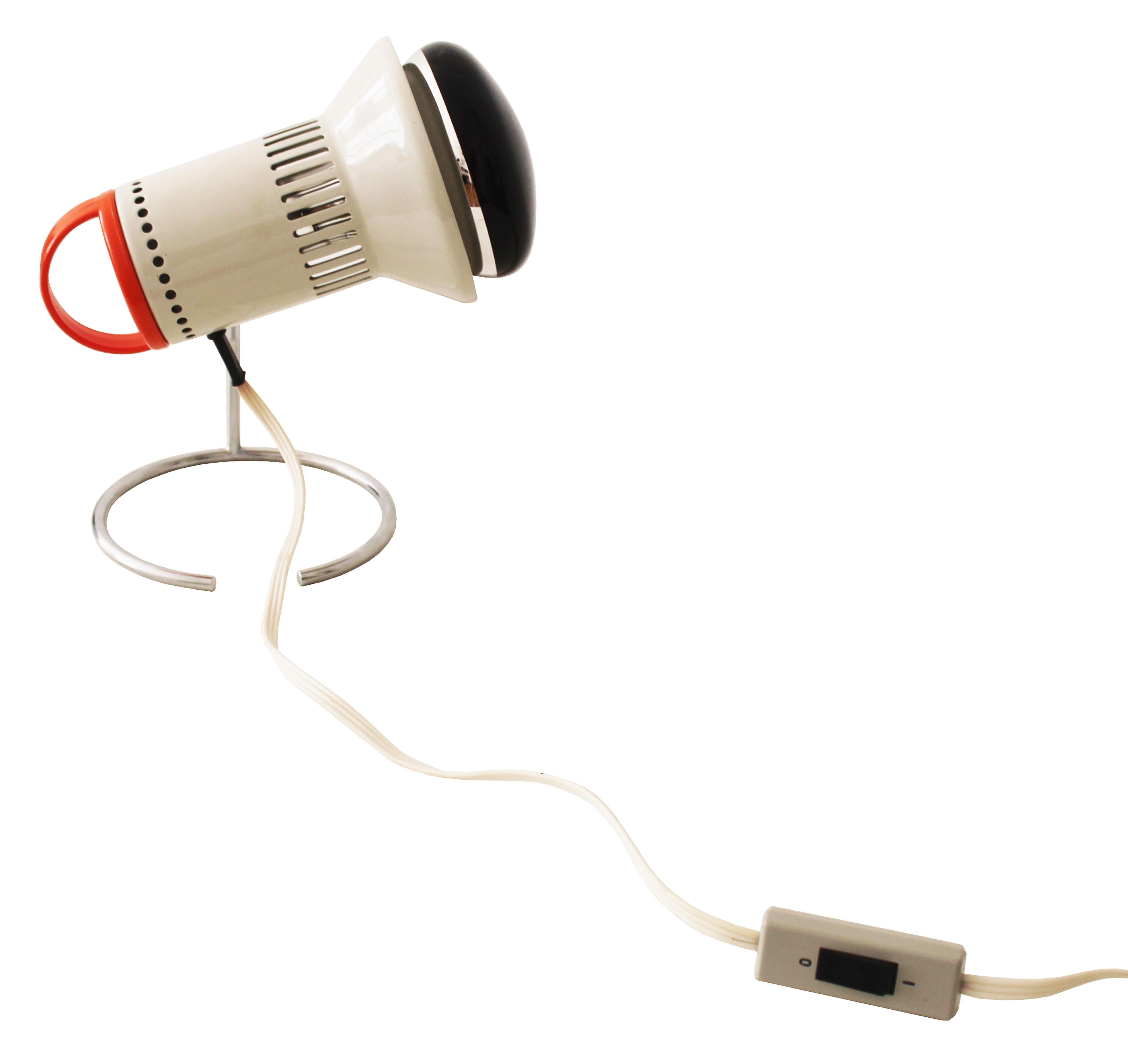 Infra-Lampe/Table-Lampe aus den 1980er Jahren 'mit Originalverpackung' (Ende des 20. Jahrhunderts) im Angebot