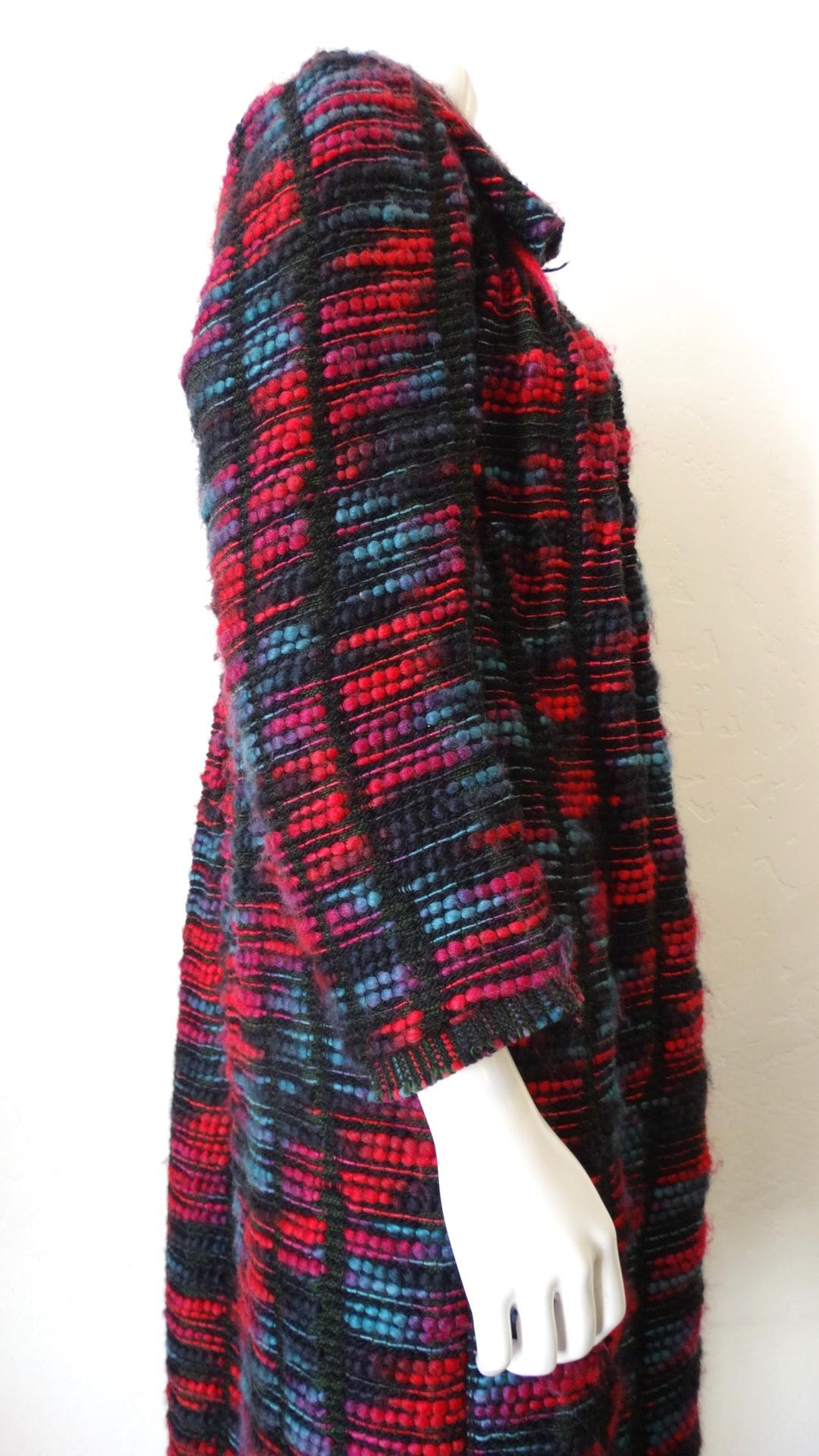 1980s Isabel Toledo Handwoven Silk Coat  4