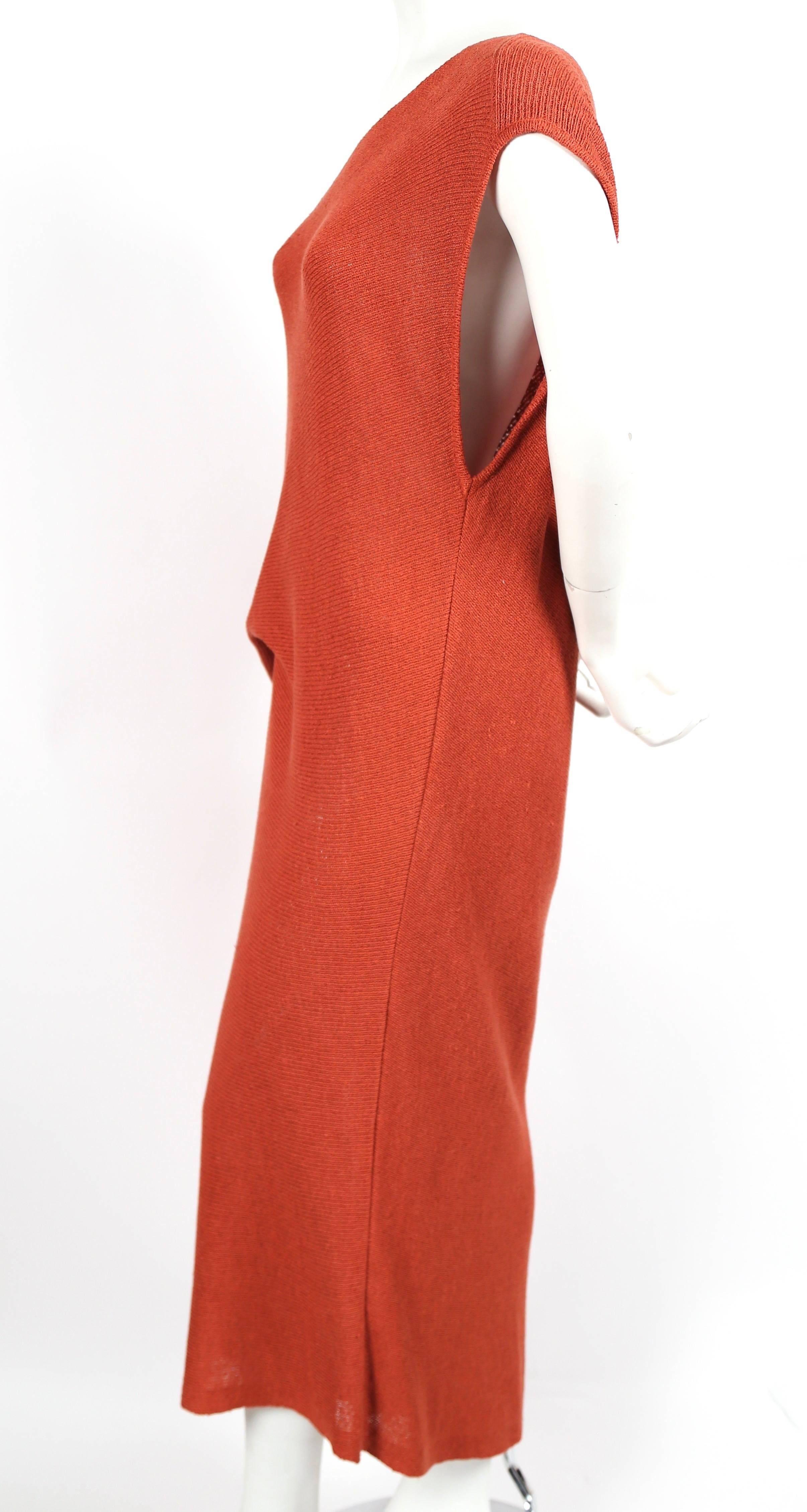 Issey Miyake asymmetrical knit dress, 1980s  In Excellent Condition In San Fransisco, CA