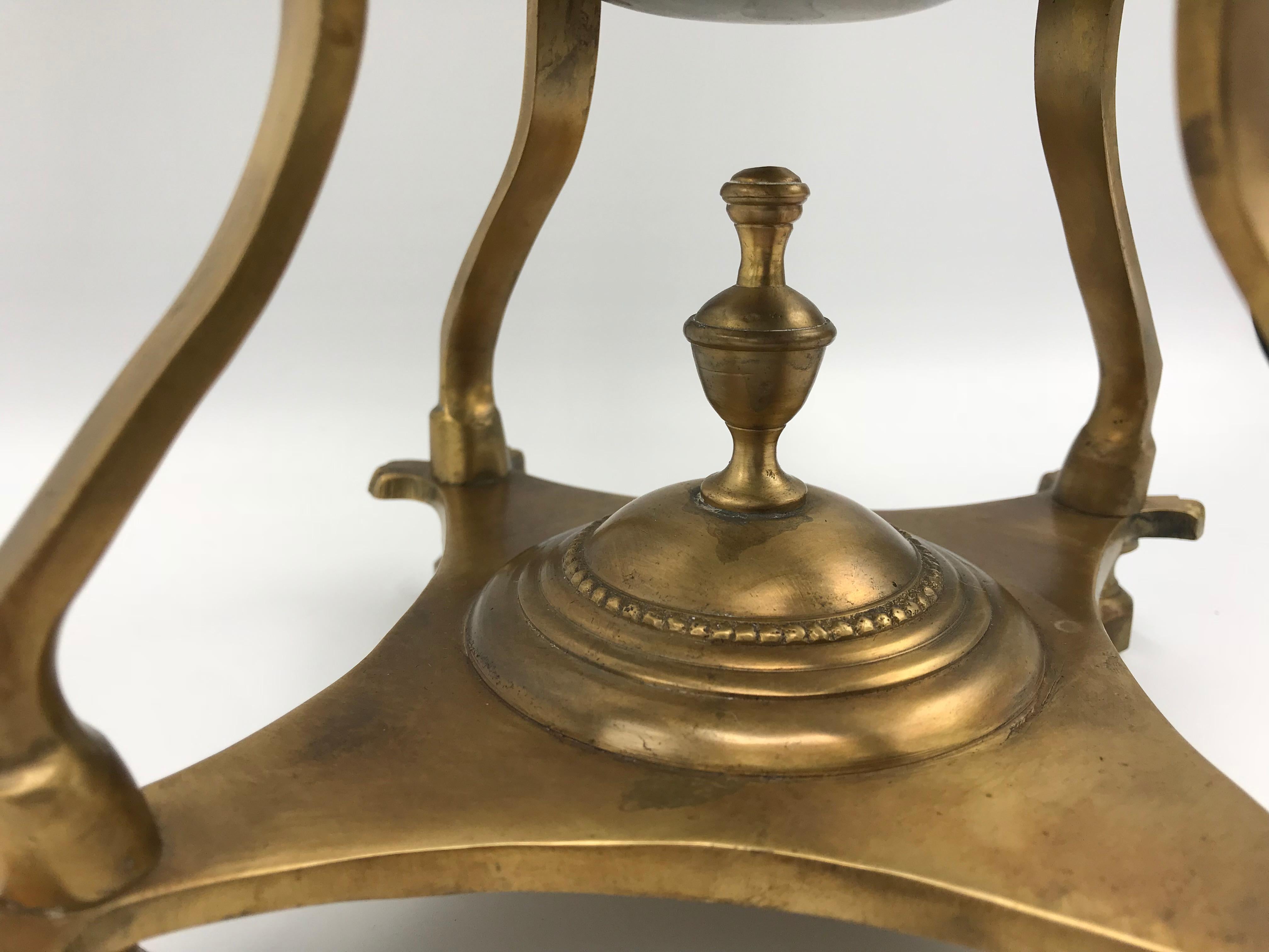 1980s Italian Brass Lidded Urn For Sale 7