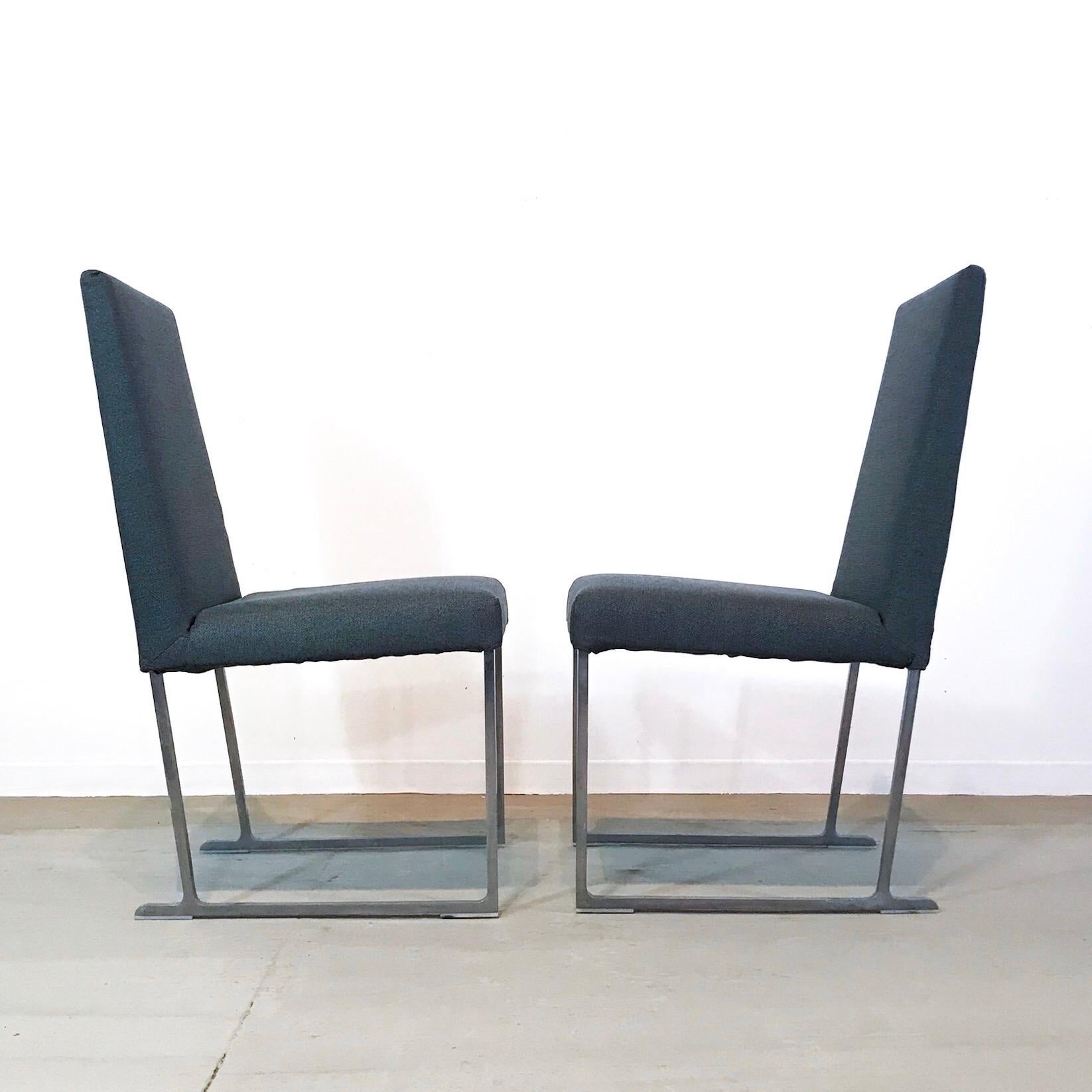 Late 20th Century 1980s Italian Dining Chairs For Sale