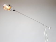 1980s Italian Halogen Floor Lamp 'Yuki' from Stephano Cevoli