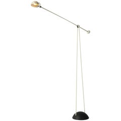 1980s Italian Halogen Floor Lamp 'Yuki' from Stephano Cevoli