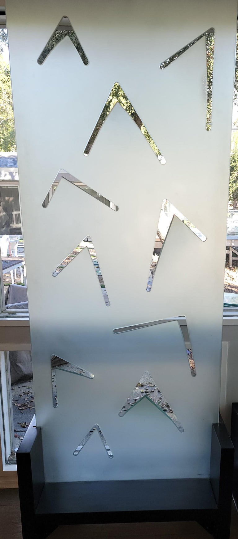 1980s Italian Handmade Contemporary Room Dividers, a Pair For Sale at