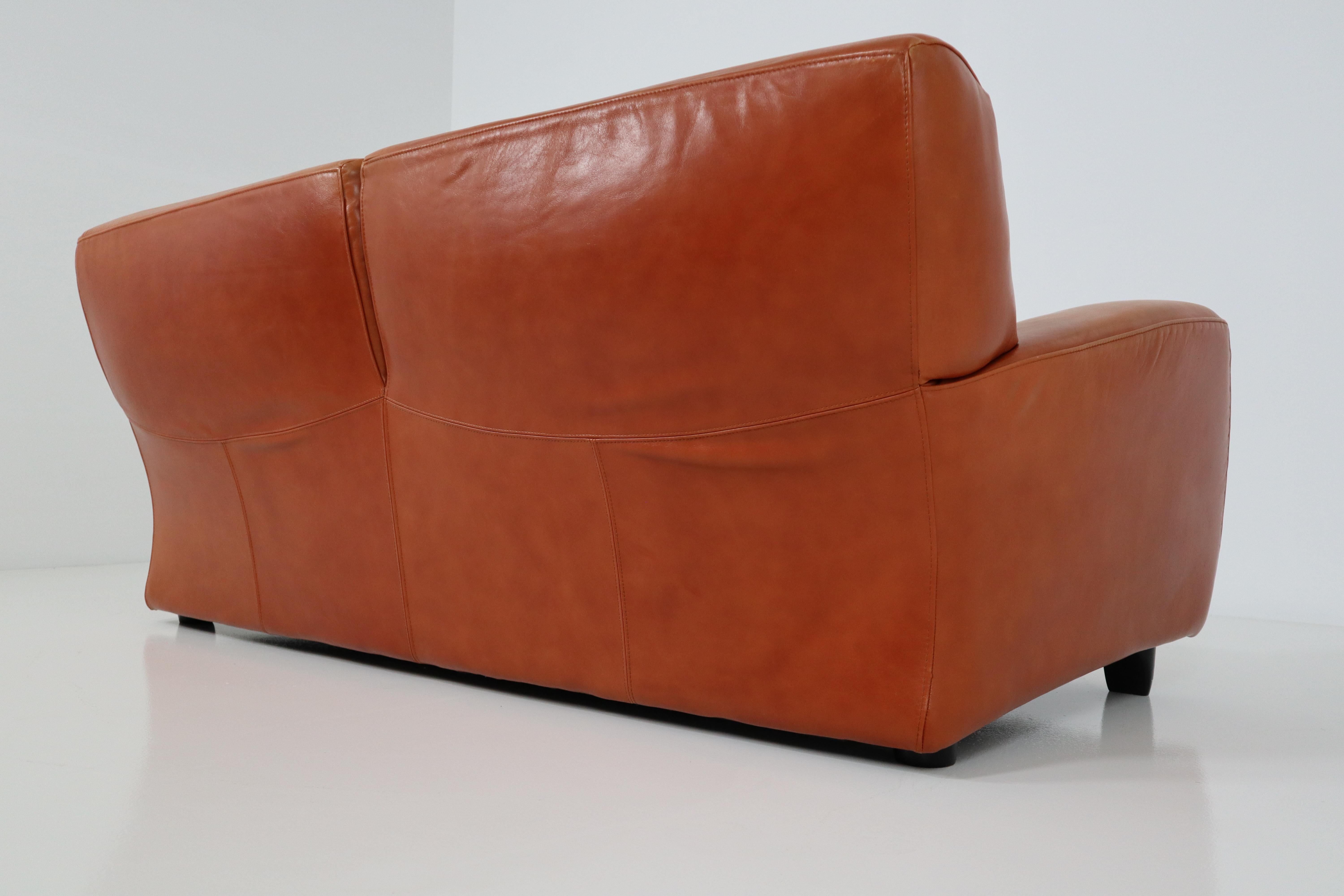 bull leather sofa