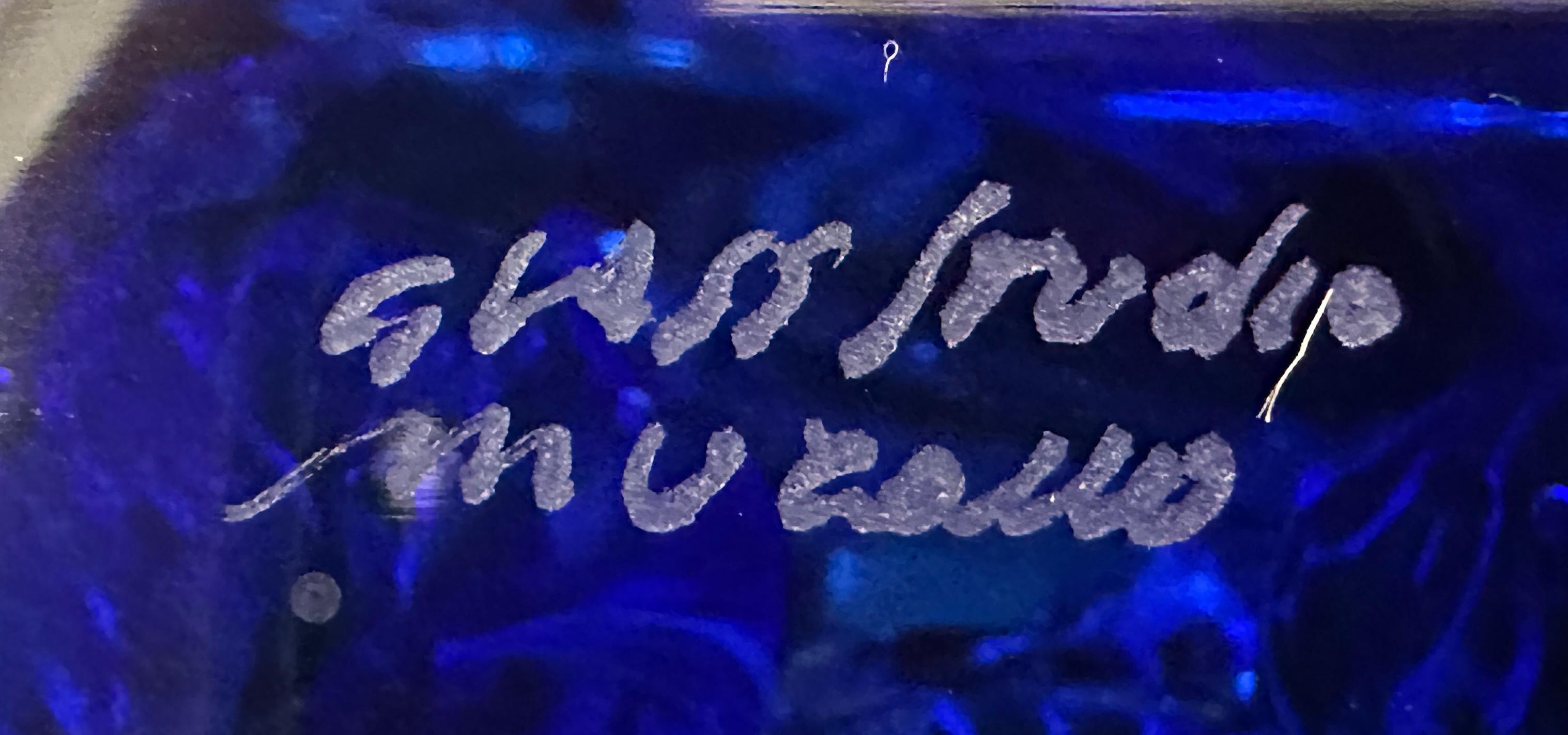 Acquario in vetro soffiato a mano di Murano degli anni '80 di Studio A Murano in vendita 9