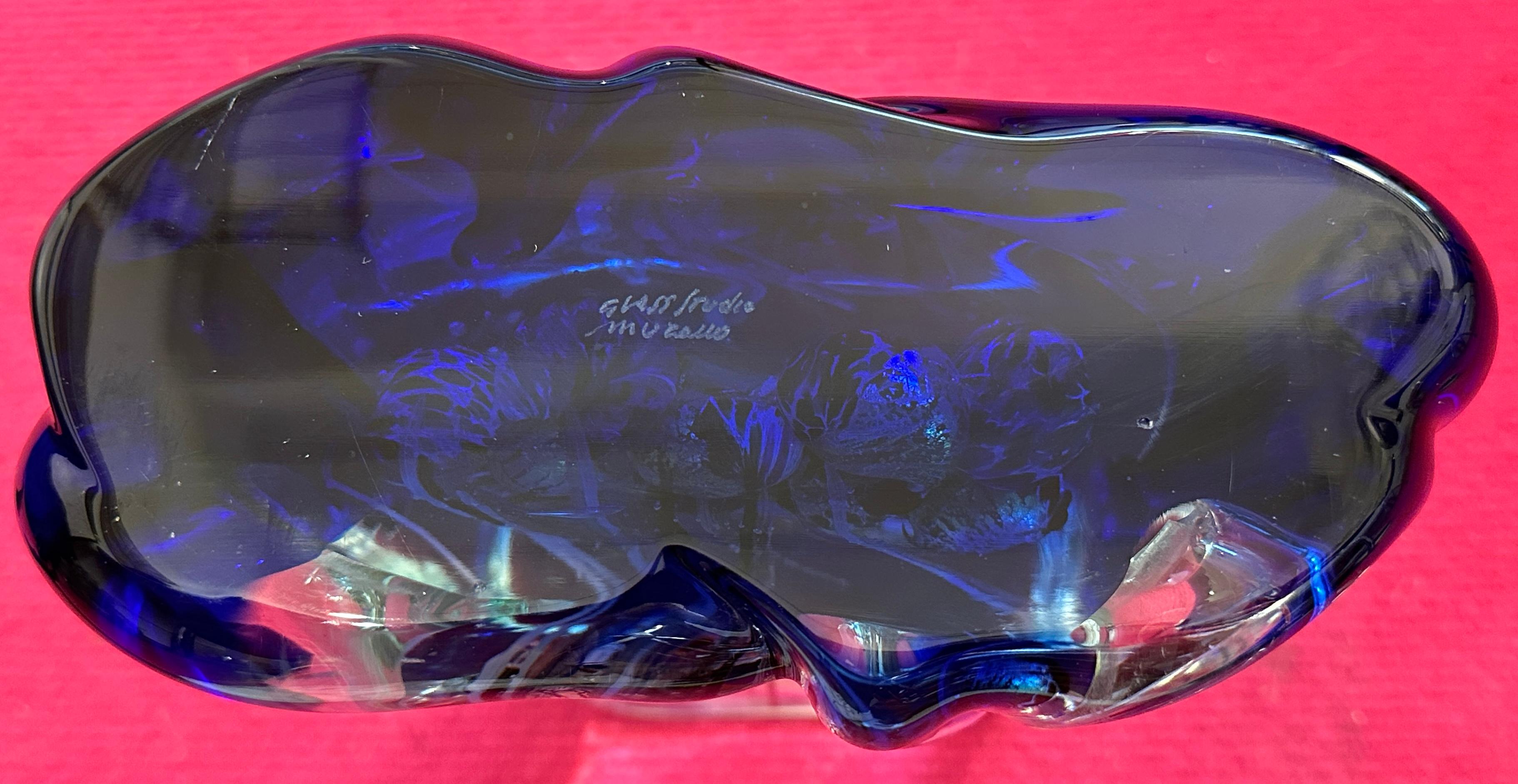 Acquario in vetro soffiato a mano di Murano degli anni '80 di Studio A Murano in vendita 10