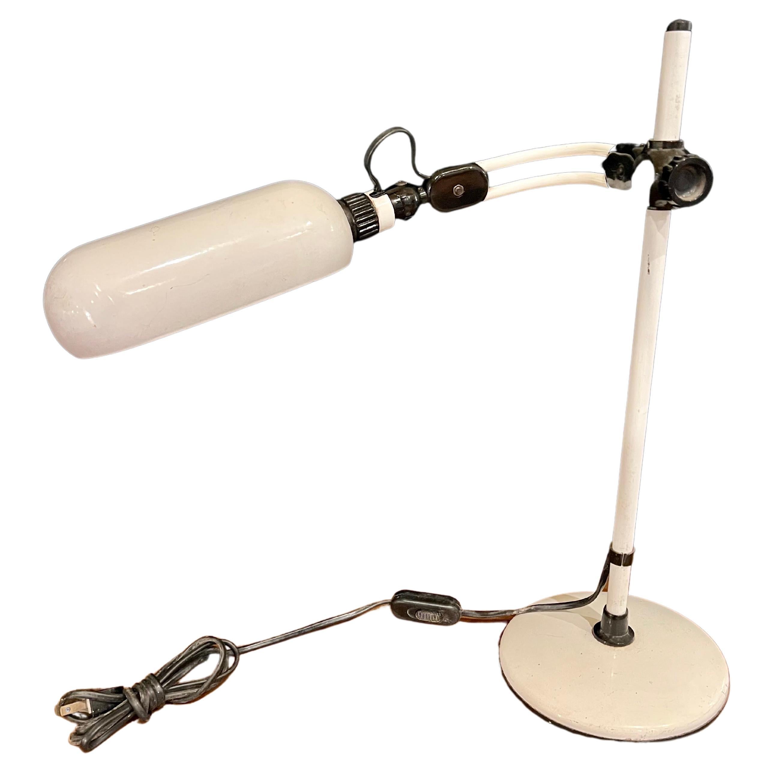 1980's Italian Postmodern Multidirectional Desk Table Lamp For Sale