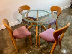 1980s Italian Sculptural Dining Suite