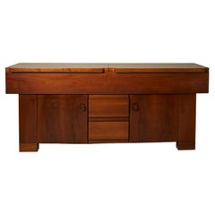 1980s Italian Walnut Buffet 