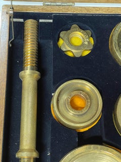 1980’s Ivanko 22 Karat Gold Plated Weight Set